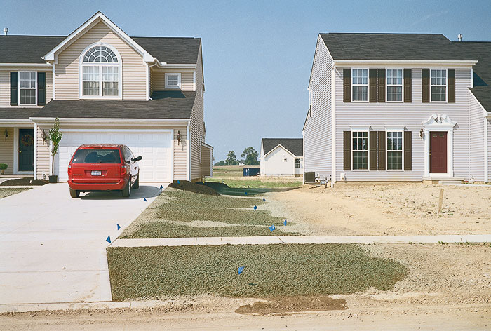 Housing development near River Styx Road, Medina, 2006.